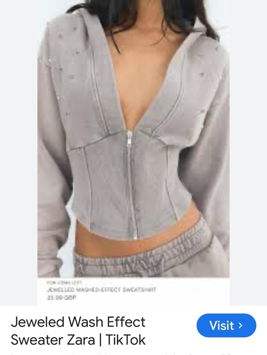 Zara Jackets & Blazers - Zara textured knit garment in pale gray